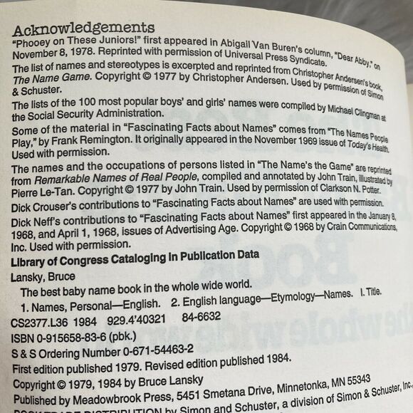 Baby Names & Post Natal Fitness Books Maternity Name Meanings Kids Bundle of 3 - Picture 5 of 7